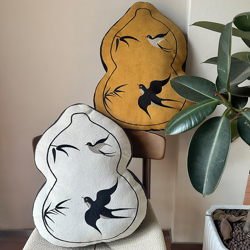 Creative design of plush toys with new Chinese style pillows, soft, comfortable and fashionable home styling 14