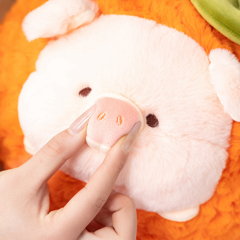 Everything goes smoothly with a pig shaped plush toy that is soft, comfortable, and creatively designed with cute animal 13
