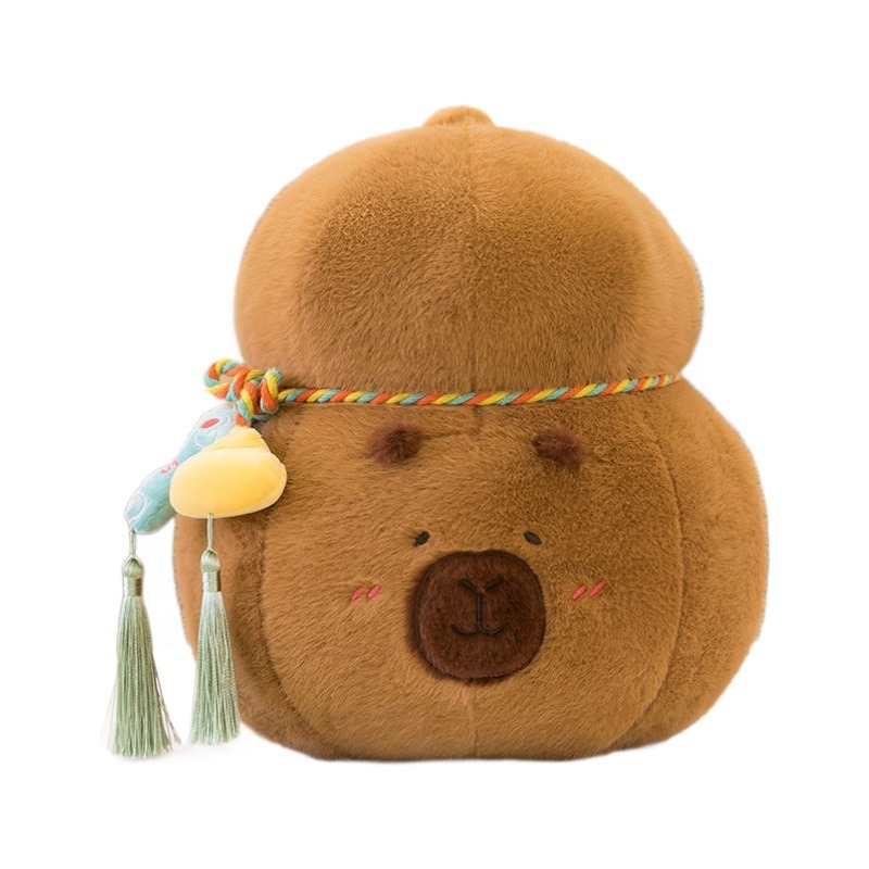 Hot Selling High Quality Soft Stuffed Capybara Plush Throw Pillow Adorable Pouch Stuffed Animals Doll Practical Gift 13