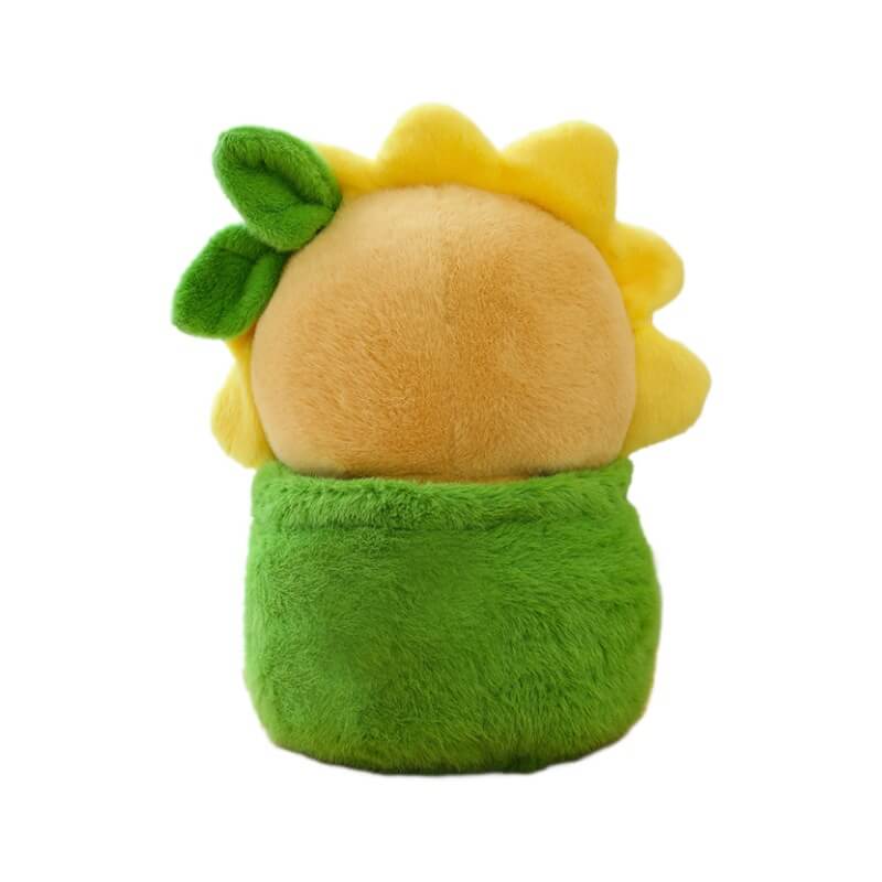 Peluche tournesol créative en gros (25/35/45 cm), lion mignon, jouet doux, multicolore, pot de fleurs, cadeau pour enfants 15