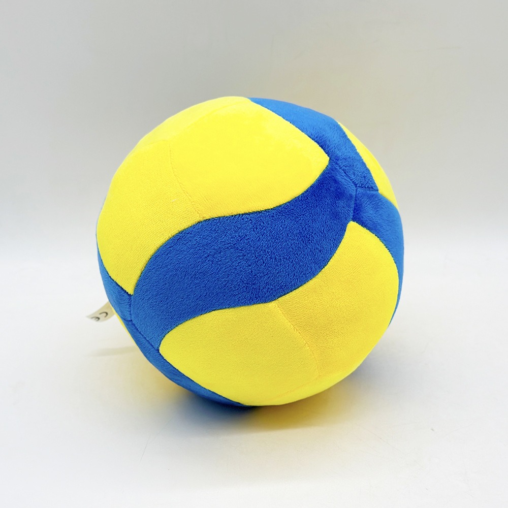 20cm Hot Selling  Trending Beach Volleyball Plush Toy Wholesale Customized Logo Pelota De Voleibol Soft Touch 12