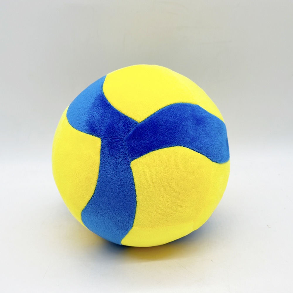 20cm Hot Selling  Trending Beach Volleyball Plush Toy Wholesale Customized Logo Pelota De Voleibol Soft Touch 15