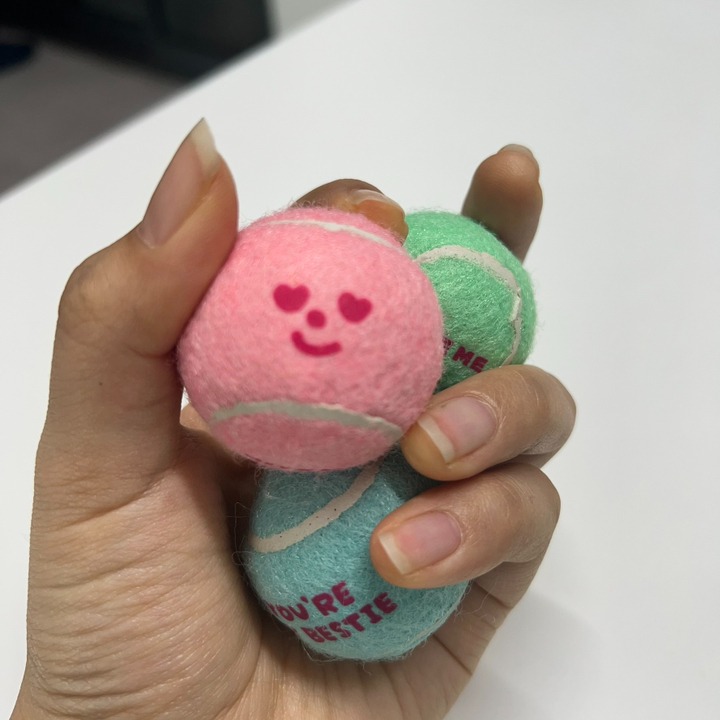 Factory Direct 4cm Muti Colour Dog Toy Ball Training Playing Easy Catching Toy Promotional Pet Tennis Ball for Dog 16