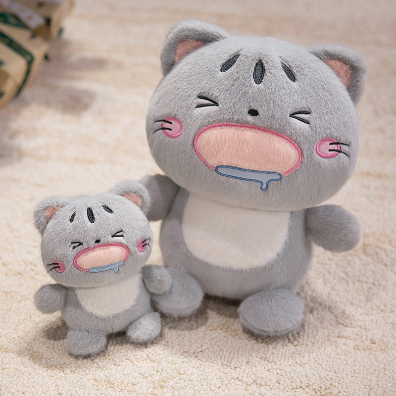 Мягкая и приятная на ощупь плюшевая игрушка из серии "Еда", "Медведь", "Кот", "Поросенок". 15