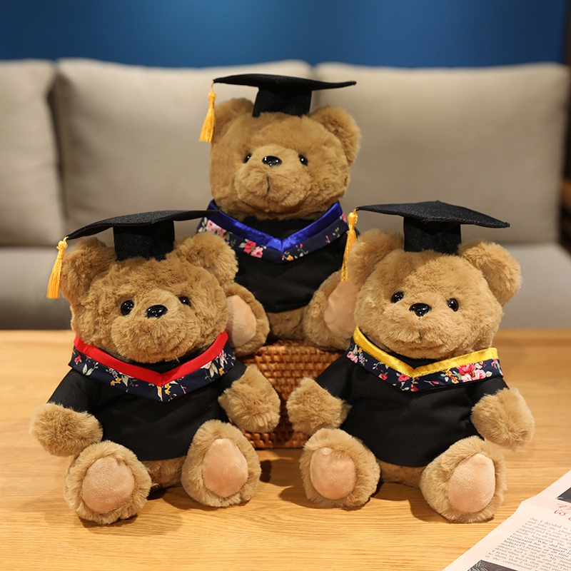 Graduation PhD Bear Creative Design Soft and Comfortable Graduation Season Gift for Students and Friends 21