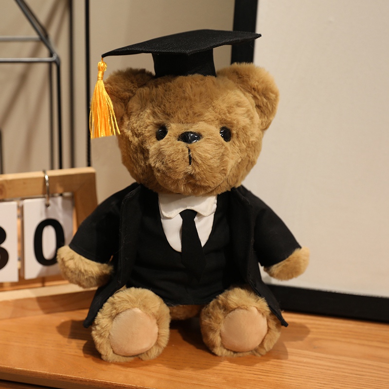 Graduation PhD Bear Creative Design Soft and Comfortable Graduation Season Gift for Students and Friends 15