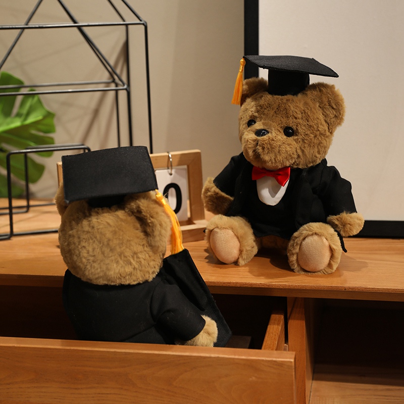 Graduation PhD Bear Creative Design Soft and Comfortable Graduation Season Gift for Students and Friends 18