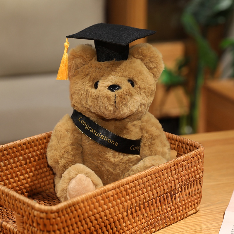 Graduation PhD Bear Creative Design Soft and Comfortable Graduation Season Gift for Students and Friends 22