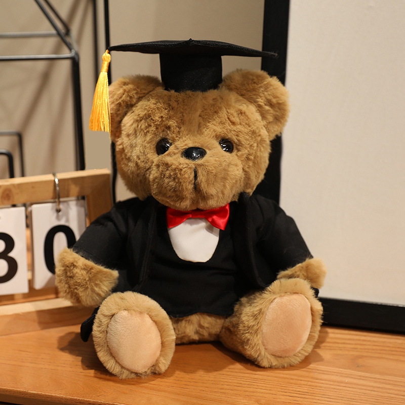 Graduation PhD Bear Creative Design Soft and Comfortable Graduation Season Gift for Students and Friends 16