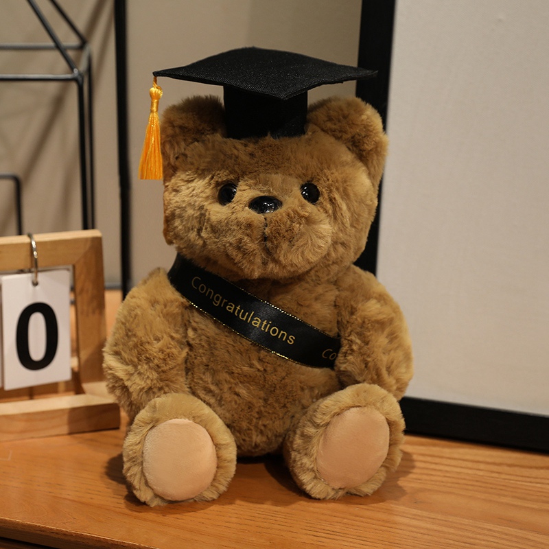 Graduation PhD Bear Creative Design Soft and Comfortable Graduation Season Gift for Students and Friends 11
