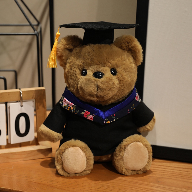 Graduation PhD Bear Creative Design Soft and Comfortable Graduation Season Gift for Students and Friends 14