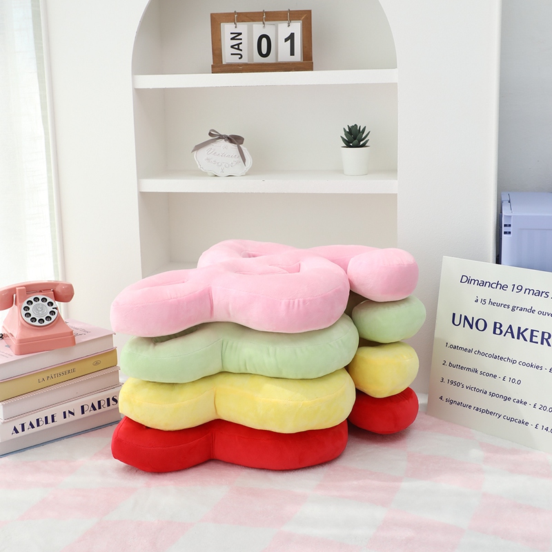 Multi colored note plush pillow with creative design, soft, comfortable and warm home decoration 17