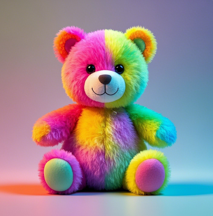 Color Carnival, Full of Vitality: Party Protagonist of Dopamine Teddy Bear Color World 15