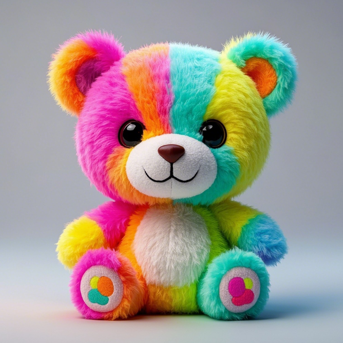 Color Carnival, Full of Vitality: Party Protagonist of Dopamine Teddy Bear Color World 11