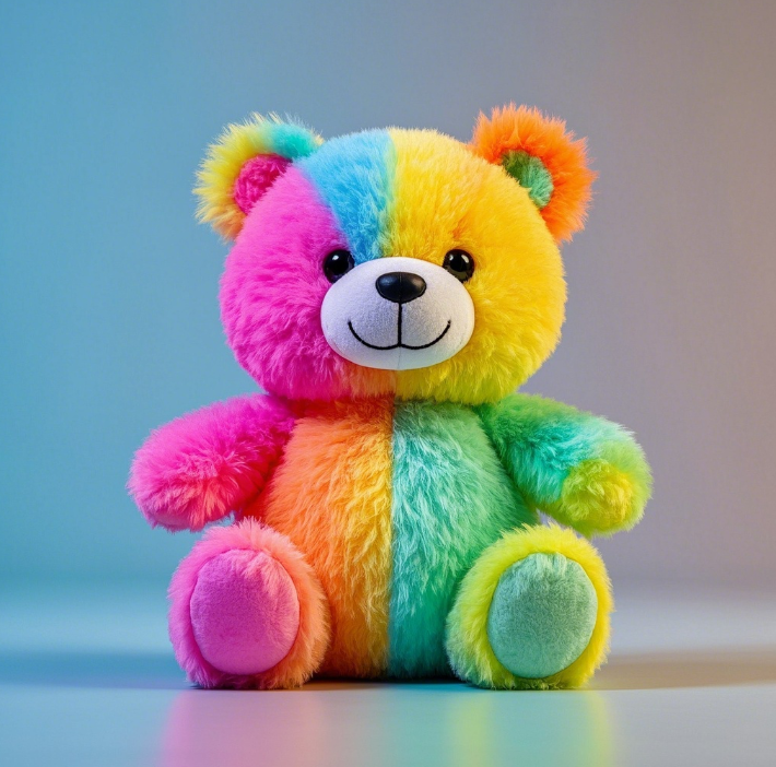 Color Carnival, Full of Vitality: Party Protagonist of Dopamine Teddy Bear Color World 12
