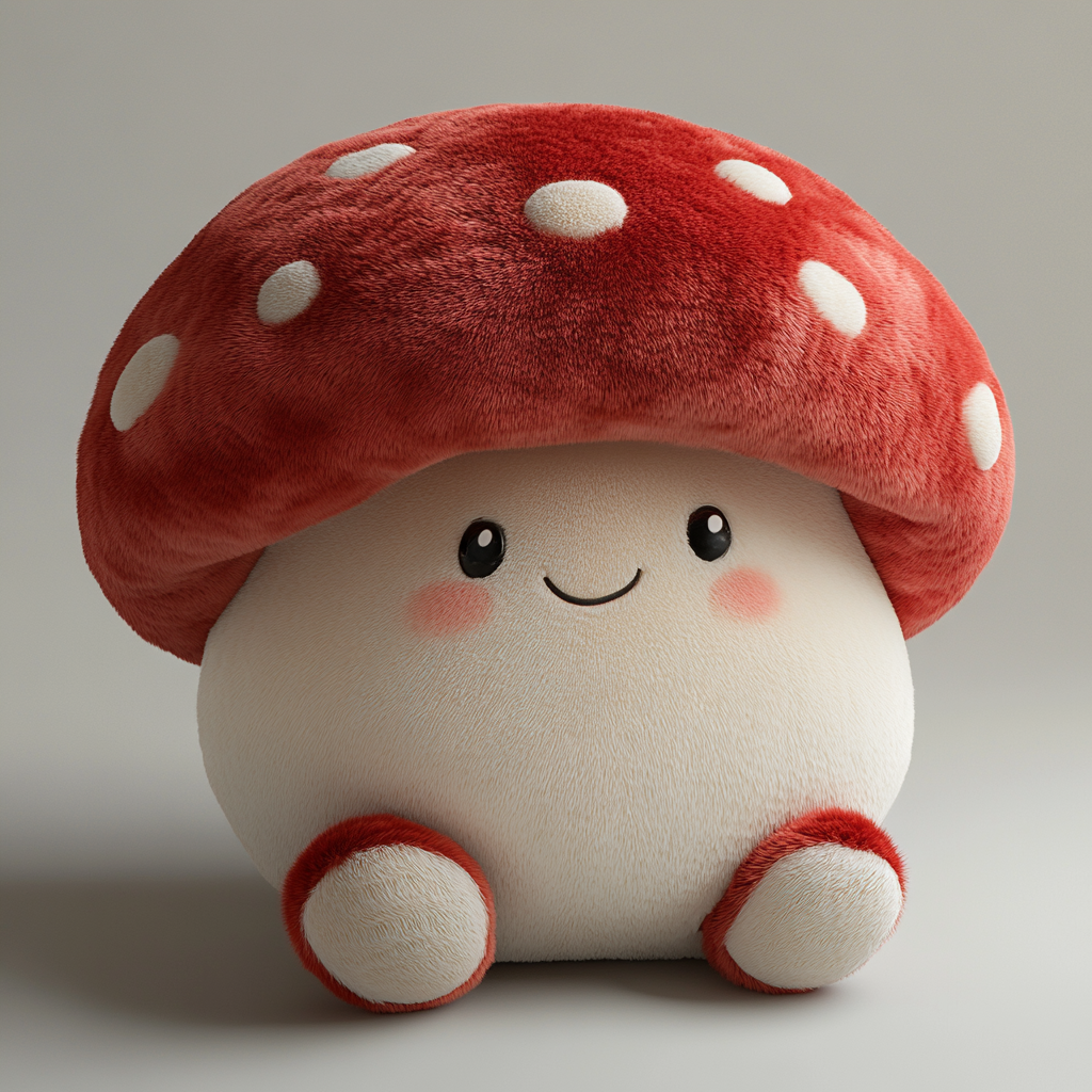 China Factory OEM Custom Cute Mushroom Plush Toy  Creative Design Mushroom Soft Cuddly Character Anime Plush Kids Toys 14