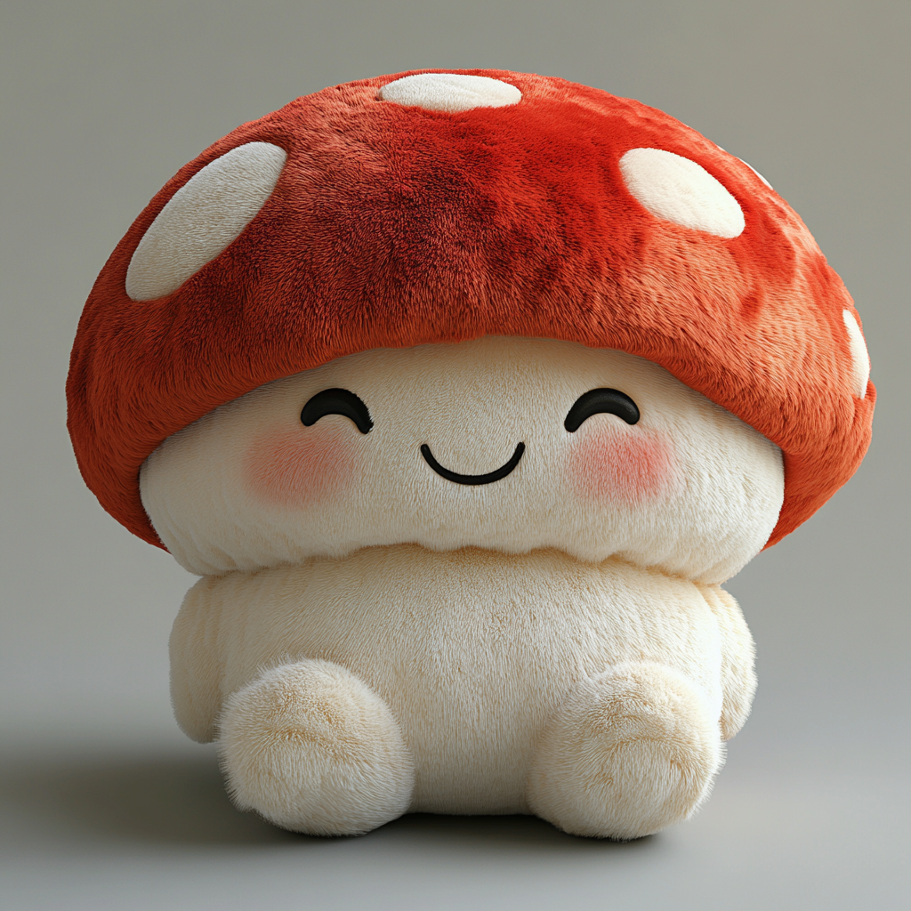 China Factory OEM Custom Cute Mushroom Plush Toy  Creative Design Mushroom Soft Cuddly Character Anime Plush Kids Toys 16