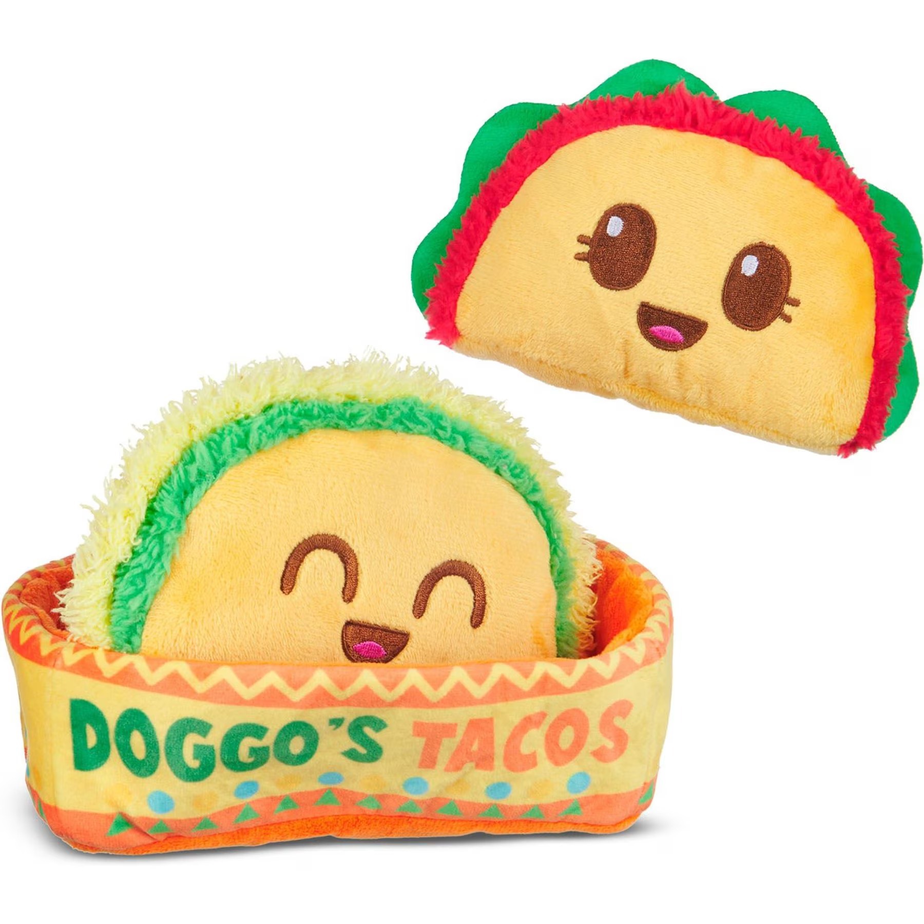 Manufacturer Wholesale 20cm Fast Food Soft Stuffed Plush Dog Toys Eco Friendly Dog Squeaker Toys 10