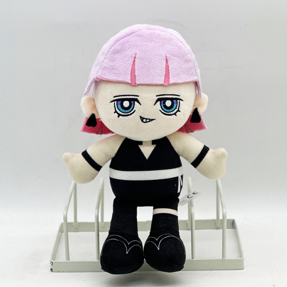 25cm New PANTY & STOCKING with GARTERBELT  Plush Doll Soft Toys Kids Gifts Cute Cheap Anime Cartoon Character Plush Toys 16