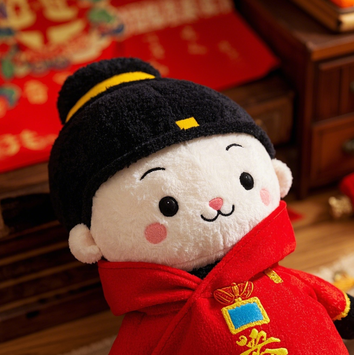 Креативный дизайн плюшевых кукол для кандидатов, набравших наибольшее количество баллов, с добрым смыслом и пожеланиями удачи на вступительных экзаменах в колледж. 14