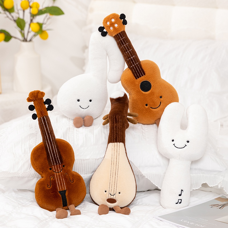 Peluche musicale joyeuse, design créatif, puzzle pour enfants, compagnon apaisant, doux et confortable, cadeau 11