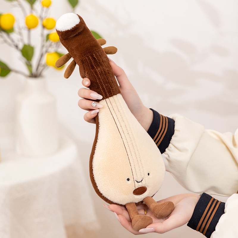 Peluche musicale joyeuse, design créatif, puzzle pour enfants, compagnon apaisant, doux et confortable, cadeau 16