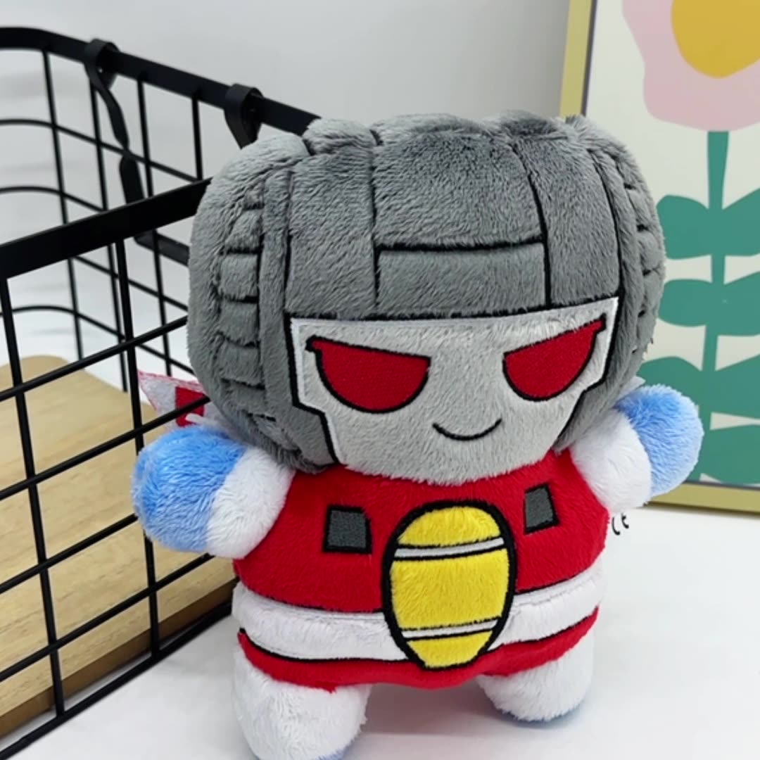 High Quality 25CM Cute and Safe Mochibots Transformers Plush Toy Super Hero  Plush Doll  Children's Day Gift 14