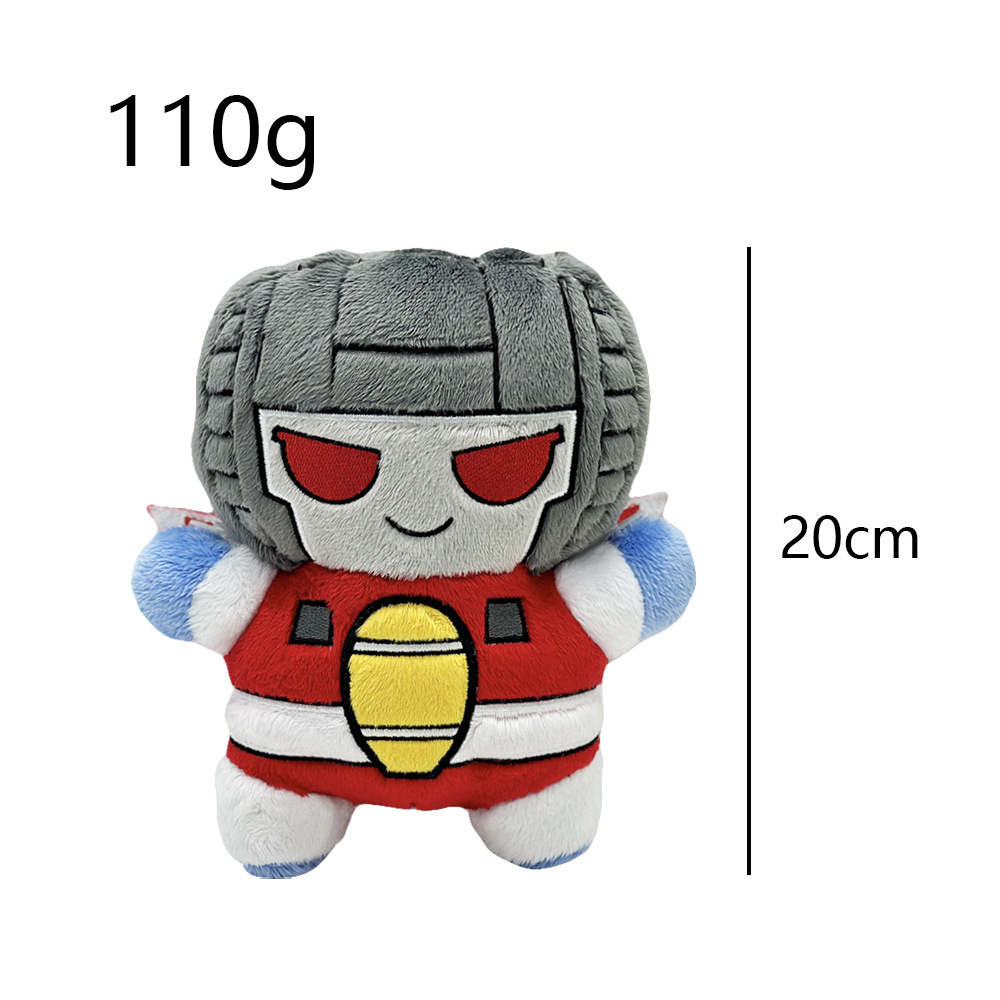High Quality 25CM Cute and Safe Mochibots Transformers Plush Toy Super Hero  Plush Doll  Children's Day Gift 16