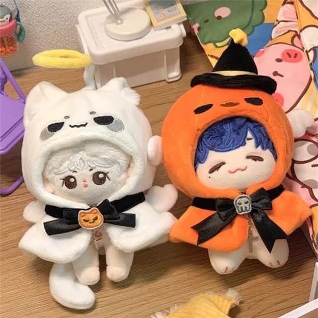 20cm Halloween Cotton Doll Plush Poncho 9
