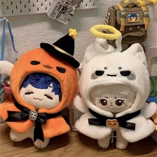 20cm Halloween Cotton Doll Plush Poncho 10