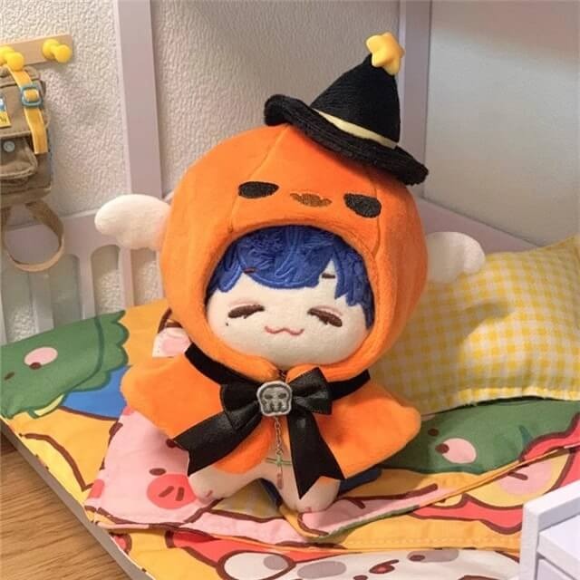 20cm Halloween Cotton Doll Plush Poncho 13