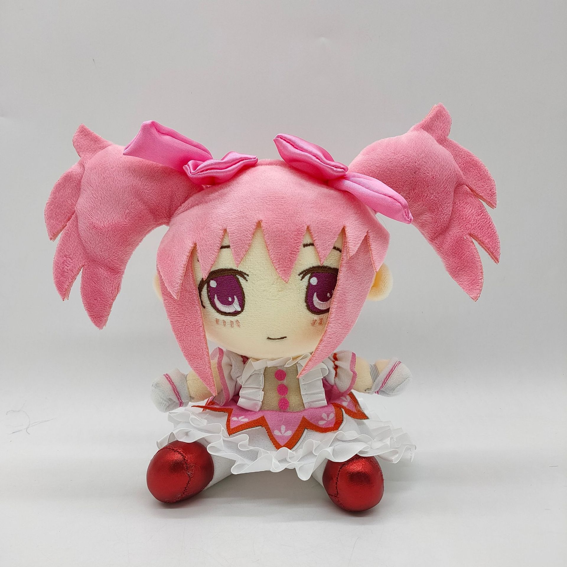 21CM Kaname Madoka Plush Toy Cute Anime Plush Doll  Cosplay Puella Magi Madoka Magica Soft Pillow Birthday Gift 10