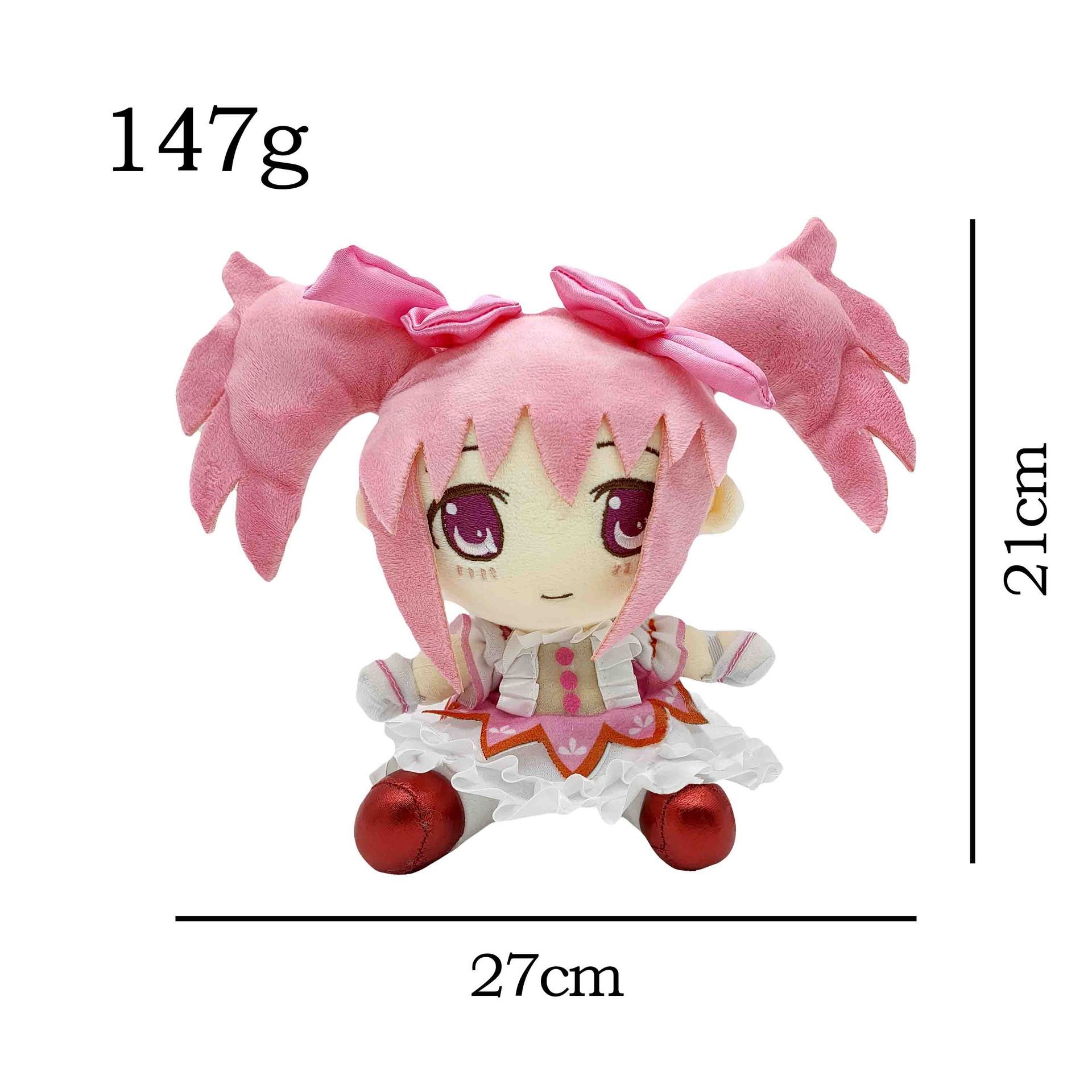21CM Kaname Madoka Plush Toy Cute Anime Plush Doll  Cosplay Puella Magi Madoka Magica Soft Pillow Birthday Gift 17