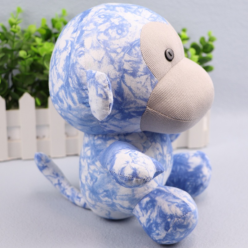IN STOCK Soft Cute Kawaii Blue 3cm Monkey Plush Toy for Girls Soft High-quality  Cuddly Pillow 9