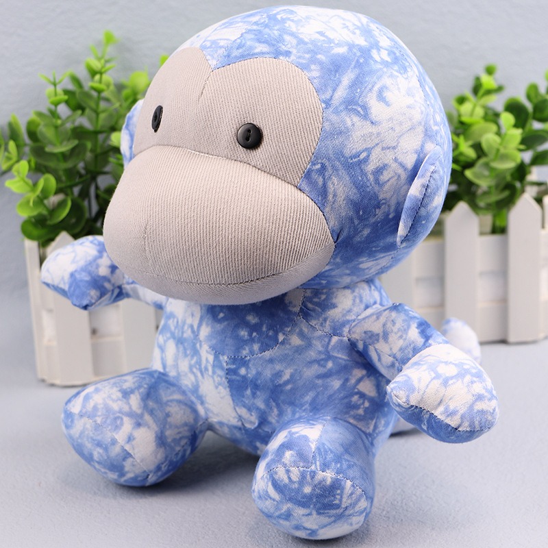 IN STOCK Soft Cute Kawaii Blue 3cm Monkey Plush Toy for Girls Soft High-quality  Cuddly Pillow 11