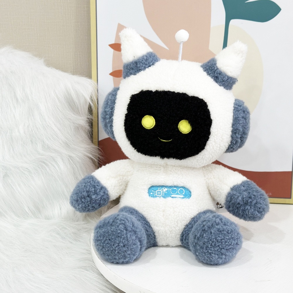 New Product Hot Selling Factory Wholesale Robot Plush Toy Home Decor Children Gift 25 cm PP Cotton Doll 11