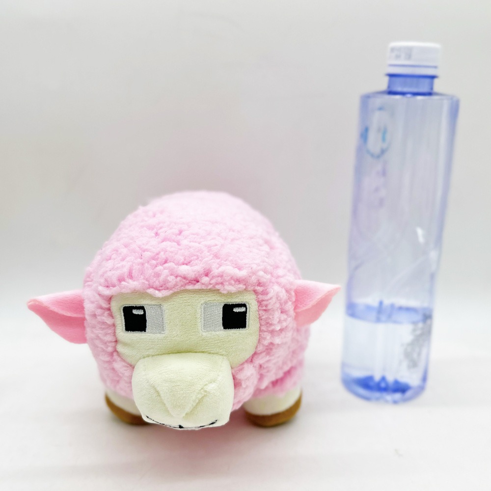 Bonito peluche de oveja rosa de 15 cm para bebé, suave, con nombres personalizados, para niños. 15