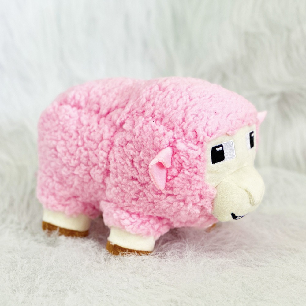 Bonito peluche de oveja rosa de 15 cm para bebé, suave, con nombres personalizados, para niños. 18