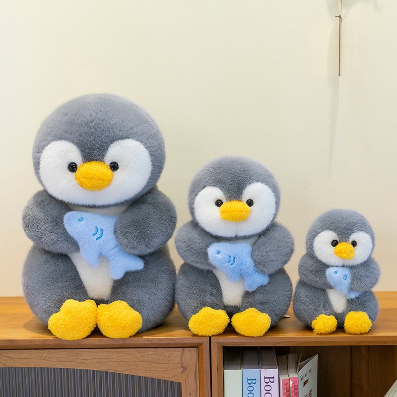 Kawaii Cute Little Penguin Plush Toy Super Soft with PP Cotton Filling Stuffed Animal Children's Gifts Cloth Dolls 10
