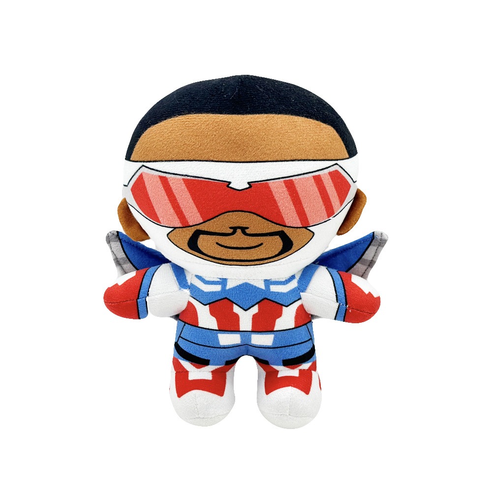 Low MOQ  25 cm Captain America: Brave New World Figure and Decors Custom Standing or Sitting Posture Plush Doll for Gift 14