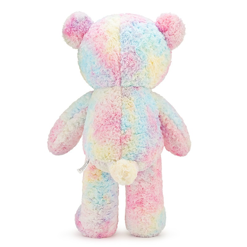 Wholesale Valentine's Day Colourful Teddy Bear Custom Cute Soft Large Pink Plush Gifts Throw Pillow  Birthday Gift 10