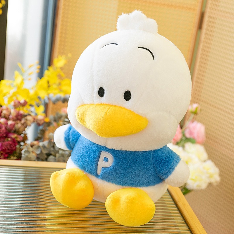 OEM Factory Kawaii Duck Plush Toy Pillow Plush Doll Soft  Big Soft Comfortable Pillows PP Cotton Stuffed Animal 14