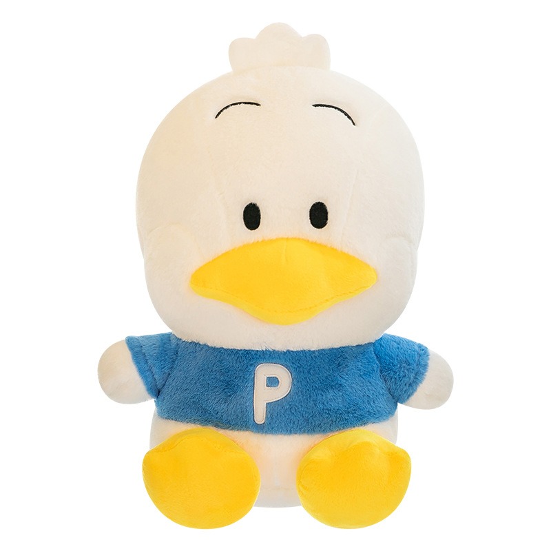 OEM Factory Kawaii Duck Plush Toy Pillow Plush Doll Soft  Big Soft Comfortable Pillows PP Cotton Stuffed Animal 10