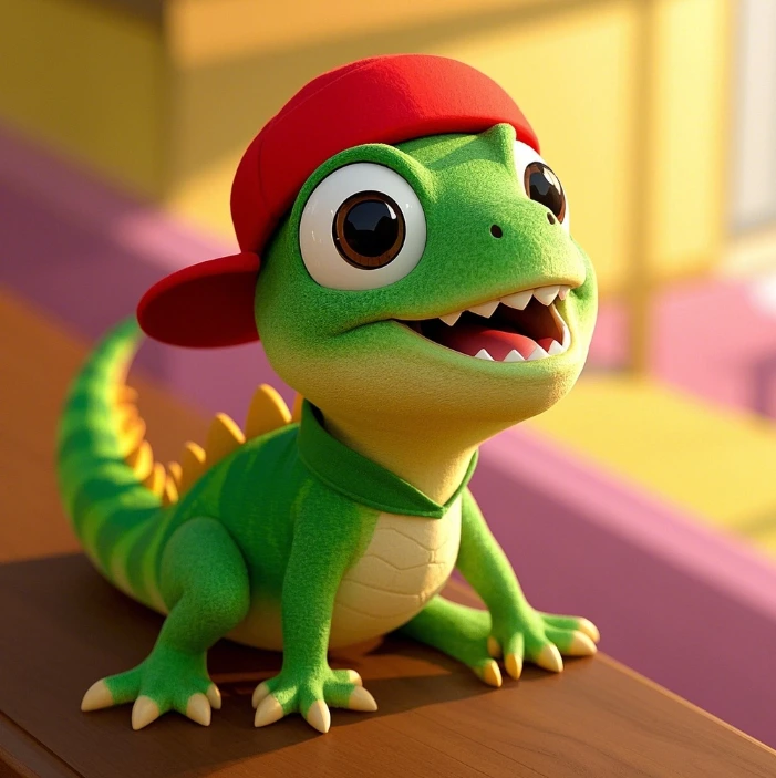 Vivid Lizard Plush Toy—Ultra-Soft, High-Detail Design. Made with Top-Grade Fluffy Fabric. A Must-Have for Animal Lovers 1