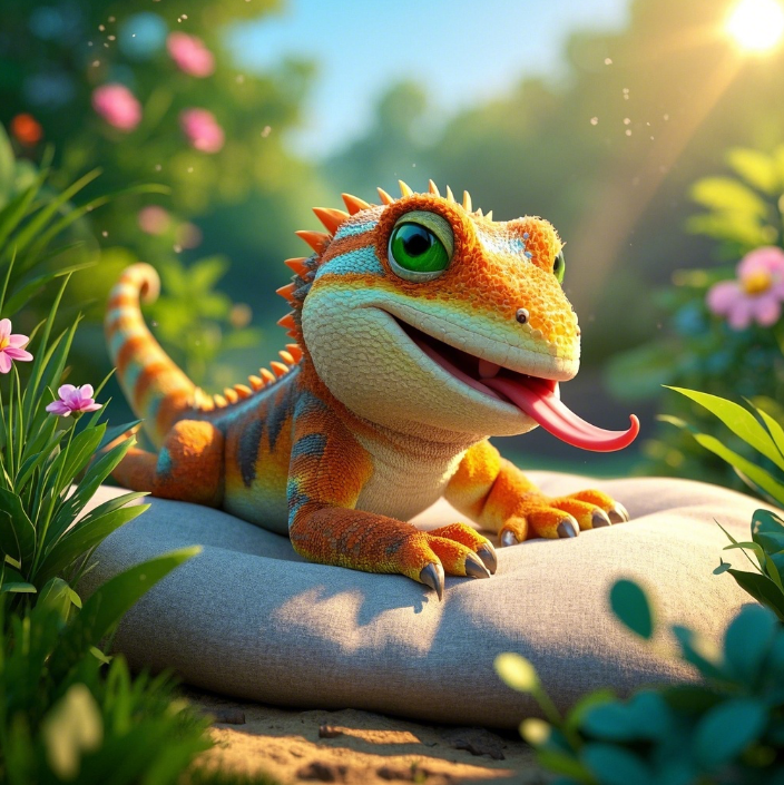 Vivid Lizard Plush Toy—Ultra-Soft, High-Detail Design. Made with Top-Grade Fluffy Fabric. A Must-Have for Animal Lovers 13