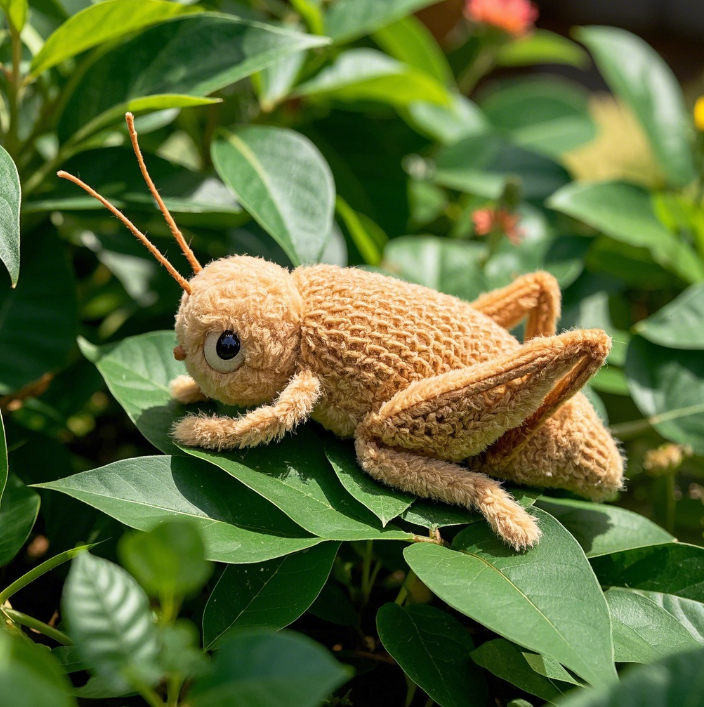 Realistic Locust Plush Doll with Exquisite Details Made of Premium Fluffy Material Ideal Gift for Bug Lovers 13