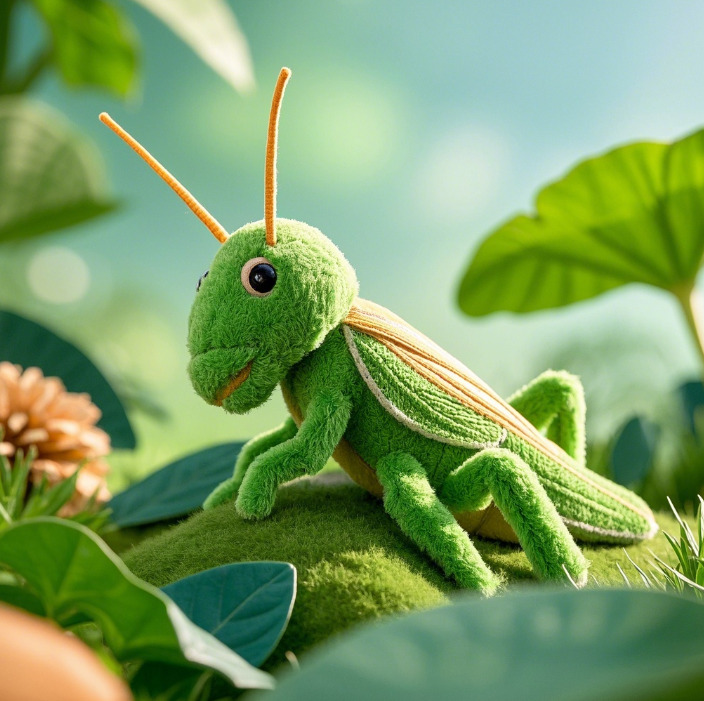 Realistic Locust Plush Doll with Exquisite Details Made of Premium Fluffy Material Ideal Gift for Bug Lovers 15