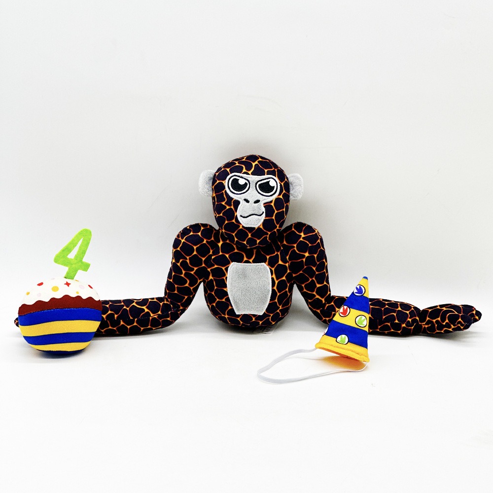 Wholesale Hot Sale ​26cm Gorilla Tag Tagged Monke Plush  Game Doll Filled Cotton Material Children Christmas Doll Gift 12