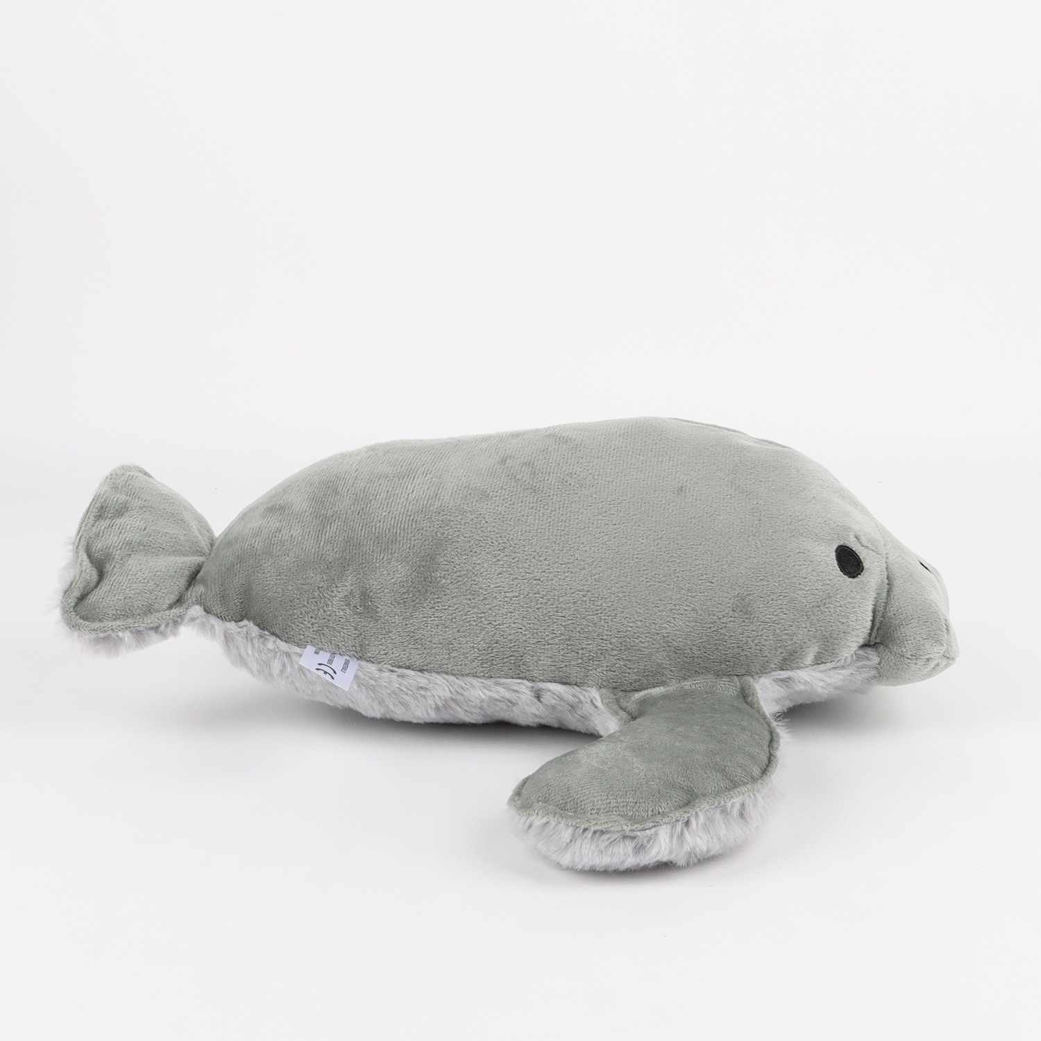 30cm ODM OEM Wholesale Huggable Grey Manatee Plush Stuffed Animal Soft Cuddle Toy Gifts for Kids 11