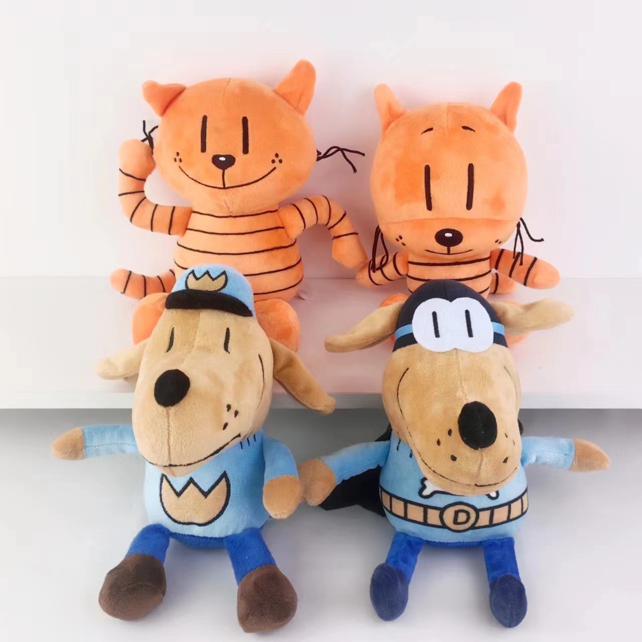 Wholesale 25cm Dogman Plush Toy ​ Cute Dog  Sleuth Cat Cloaked Sleuth Dog Plushie Children's Games Playmate Holiday Gift 11